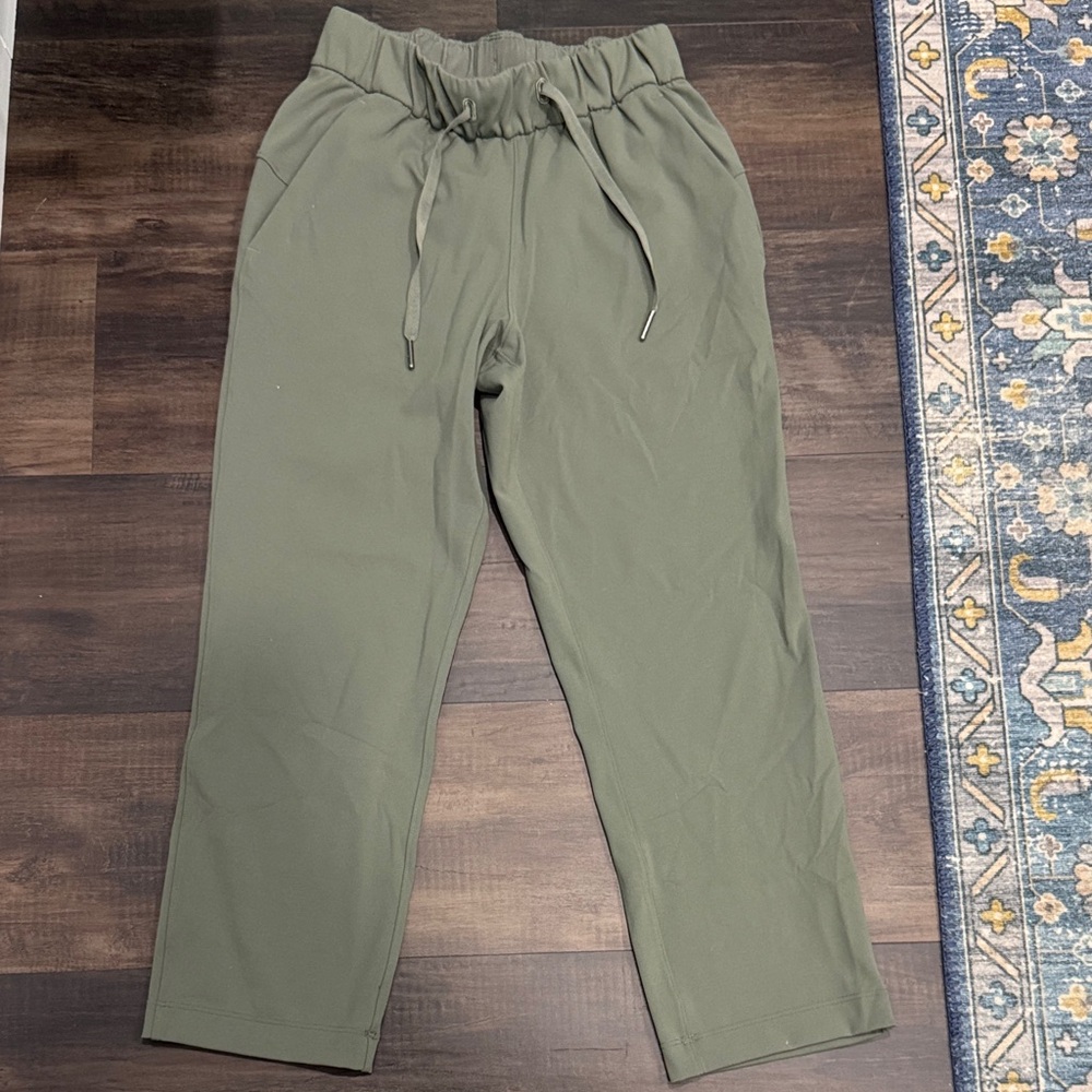 lululemon athletica Olive Green Track Pants